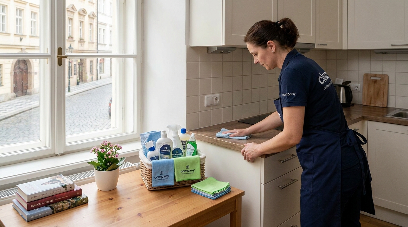 Recurring flat cleaning in Prague as a repeat service